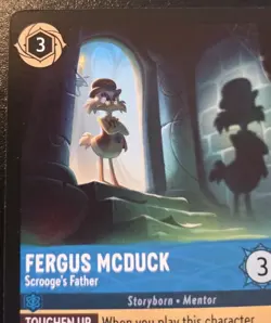 Fergus McDuck - Scrooge's Father 144/204 Common Whispers In The Well Lorcana TCG - Image 2