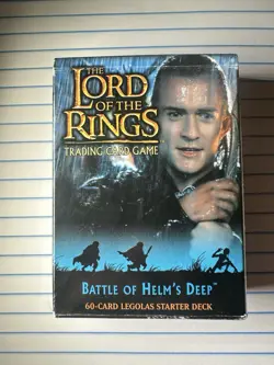 Lord of the Rings Trading Card Game Battle of Helm's Deep Legolas Starter Deck - Image 1