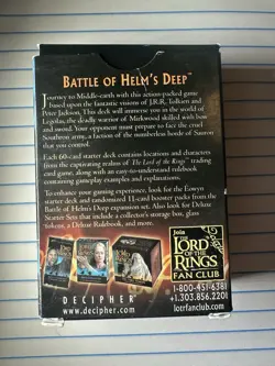 Lord of the Rings Trading Card Game Battle of Helm's Deep Legolas Starter Deck - Image 2