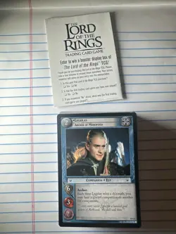 Lord of the Rings Trading Card Game Battle of Helm's Deep Legolas Starter Deck - Image 3