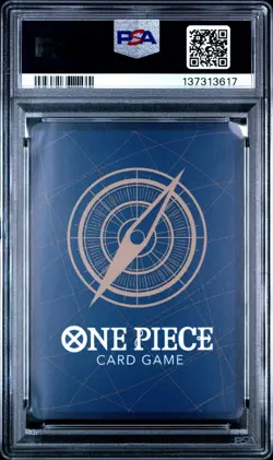 2025 ONE PIECE OP10-111 PREMIUM CARD COLLECTION VOL 1 MONKEY D LUFFY PSA 10 - Image 2