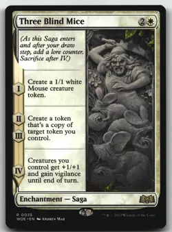 Three Blind Mice R Wilds of Eldraine 35 LP - Image 1