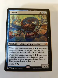 MTG - Lorwyn Eclipsed - Deceit - NM - NF - Image 1