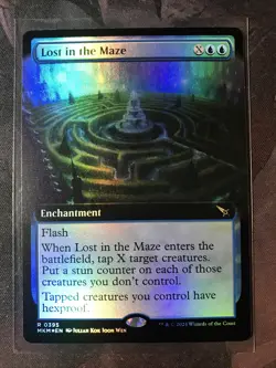 MTG Lost in the Maze FOIL Extended Art Murders at Karlov Manor MKM 0395 Rare NM - Image 1