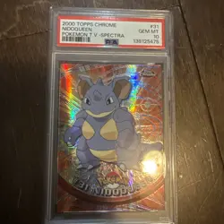 Nidoqueen 2000 Pokemon Topps Chrome SPECTRA PSA 10 Gem Mint - Image 1