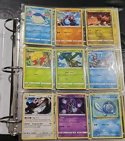 Binder Of Pokemon Cards 75 Doublesided Sheets (Over 1200 Cards) Non Holo - Image 1