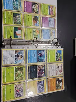 Binder Of Pokemon Cards 75 Doublesided Sheets (Over 1200 Cards) Non Holo - Image 3