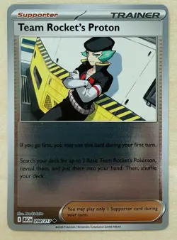 Pokemon TCG - Ascended Heroes - (Reverse Holo) - Team Rocket's Proton - 208/217 - Image 1