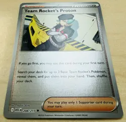 Pokemon TCG - Ascended Heroes - (Reverse Holo) - Team Rocket's Proton - 208/217 - Image 2