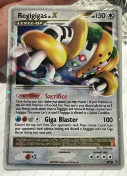 # Pokemon TCG Regigigas LV.X - DP30 Diamond & Pearl Promo Vintage 2008 MP - Image 1