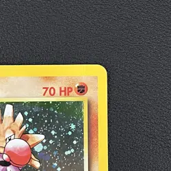 Pokemon TCG Hitmonchan Base Set 2 8/130 Holo Rare - DMG - Image 3