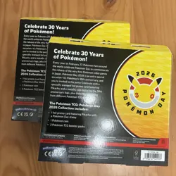 Pokemon TCG 30Th Anniversary Pokemon Day Box 2026 Sealed Lot Of 2 Ships Same Day - Image 2
