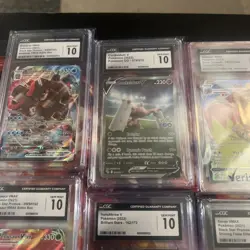 Pokemon TCG Sword & Shield CGC 10 Lot Blastoise Venusaur Eevee Vmax Pikachu - Image 4
