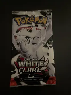 Heavy! 22.49g Pokemon TCG SV10.5 White Flare Booster Pack Sealed! - Image 2