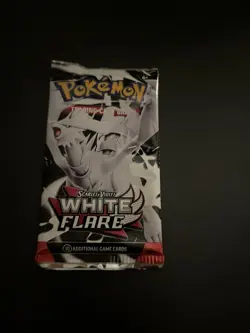 Heavy! 22.40g Pokemon TCG SV10.5 White Flare Booster Pack Sealed! - Image 2