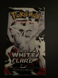 Heavy! 22.35g Pokemon TCG SV10.5 White Flare Booster Pack Sealed! - Image 2