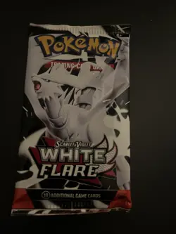 Heavy! 22.68g Pokemon TCG SV10.5 White Flare Booster Pack Sealed! - Image 2