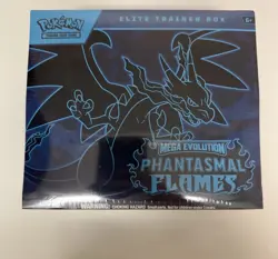 Pokemon TCG Mega Evolution Phantasmal Flames Elite Trainer Box ETB, NEW & SEALED - Image 1