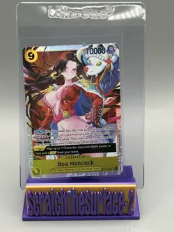 Boa Hancock OP14-112 SR The Azure Sea’s Seven Foil One Piece TCG English - Image 1