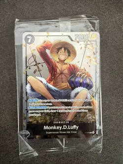One Piece Monkey D. Luffy P-075 English Promo Tin Set Vol 2 Exclusive Sealed - Image 1