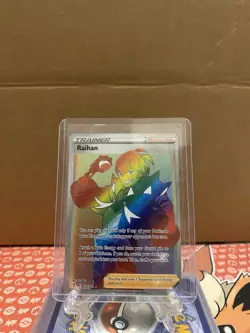 Pokemon TCG Raihan Card 224/203 Evolving Skies Secret Rare - Image 1