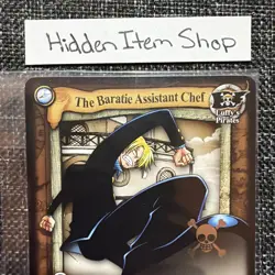 Sanji One Piece Card CCG/TCG Silver Promo 2005 PR010 Quest Begins NEAR MINT - Image 3