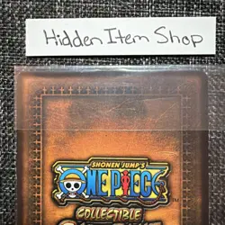 Sanji One Piece Card CCG/TCG Silver Promo 2005 PR010 Quest Begins NEAR MINT - Image 5
