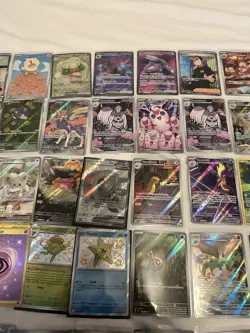 Pokemon TCG Multiple Full Art Cards, illustration Rare, Trainer, 50 Cards - Image 3