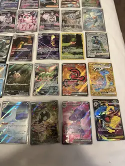 Pokemon TCG Multiple Full Art Cards, illustration Rare, Trainer, 50 Cards - Image 5