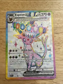 Espeon ex SVP175 Sv: Scarlet & Violet Promo Cards Holo - Image 1