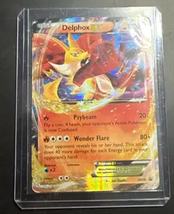 Delphox EX XY19 XY Promo Holo Pokemon TCG Card Heavily Played - Image 1