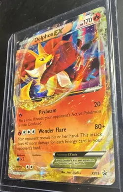 Delphox EX XY19 XY Promo Holo Pokemon TCG Card Heavily Played - Image 2