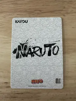 Sasuke Uchiha NRSA01-PU-005L4 Naruto Kayou Card Series 1 English A - Image 2