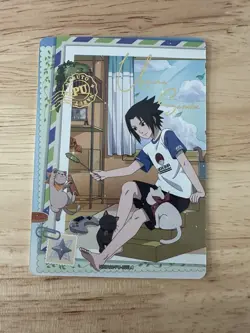 Sasuke Uchiha NRSA01-PU-005L4 Naruto Kayou Card Series 1 English A - Image 3