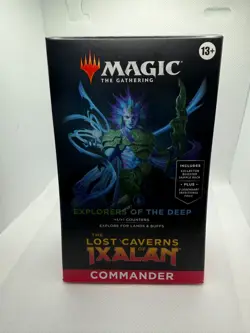 Magic The Gathering Lost Caverns of Ixalan Explorers of the Deep Commander Deck - Image 1