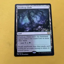 1x NM Deathcap Glade - Innistrad: Crimson Vow [MTG] pack fresh - Image 1