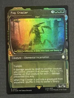 Magic The Gathering Fog Crawler Vigor Showcase Universes Beyond: Fallout Foil - Image 2