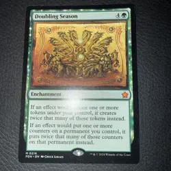 1x MTG Doubling Season - Foundations (FDN) #216 - Magic the Gathering - Image 1