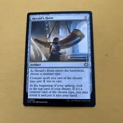 Magic The Gathering-Herald's Horn: the Lost Caverns of Ixalan (Near Mint) - Image 1