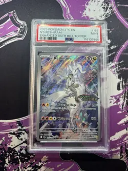 2025 Pokemon S&V Journey Together N'S Reshiram Illustration Rare PSA 9 #167 9145 - Image 1