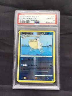 Pokemon Cards: Great Encounters Reverse Holo: Pelipper 48/106 PSA 10 - Image 1