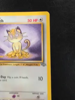 Meowth First Edition Jungle Pokemon 56/64 - Image 3