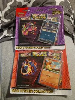 Pokemon TCG Ascended Heroes Tech Sticker Collection Bundle X 2 - Image 1