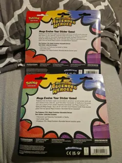 Pokemon TCG Ascended Heroes Tech Sticker Collection Bundle X 2 - Image 2