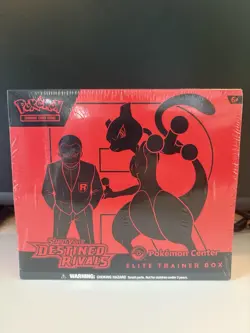 🔥 Pokemon Center PC DESTINED RIVALS Elite Trainer Box ETB New Sealed 🔥 - Image 1