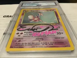 Pokemon 2001 Espeon Holo 1st edition Neo #1/75 PSA Autograph Series Gem Mint 10 - Image 2