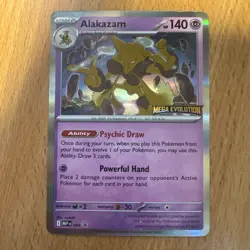 Alakazam - MEP 003 - Mega Evolution Prerelease Promo - Pokemon TCG - Image 1