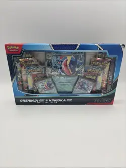 Pokemon Greninja ex & Kingdra ex Special Collection - New & Sealed - Image 1