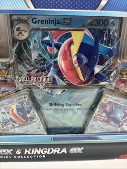 Pokemon Greninja ex & Kingdra ex Special Collection - New & Sealed - Image 2