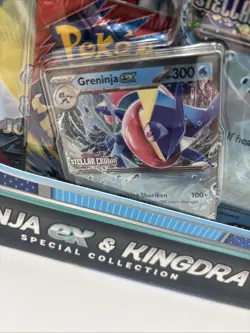 Pokemon Greninja ex & Kingdra ex Special Collection - New & Sealed - Image 3